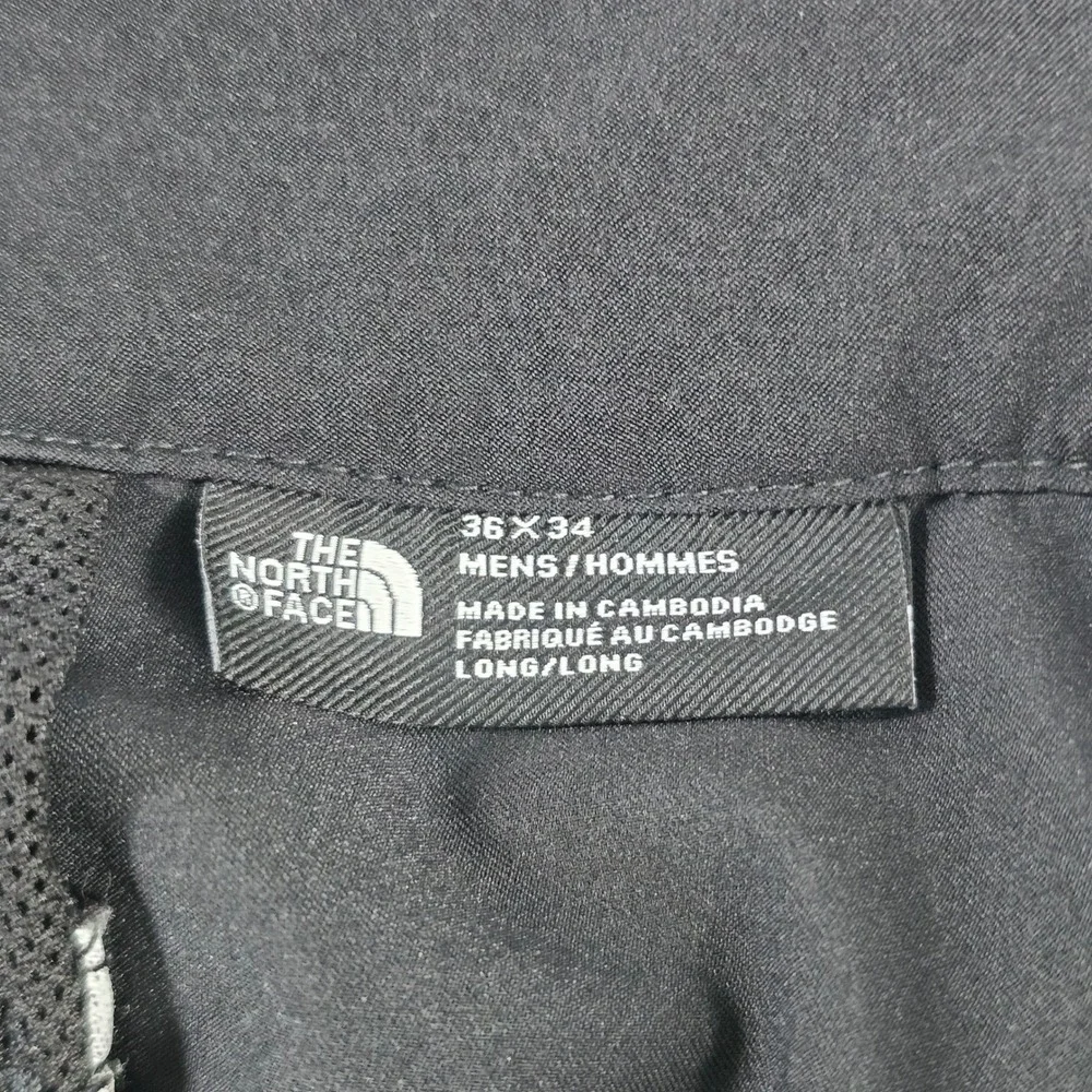 The North Face Mens Motion Pants Black NF0A7WZE Straight Leg 36x34 Long
